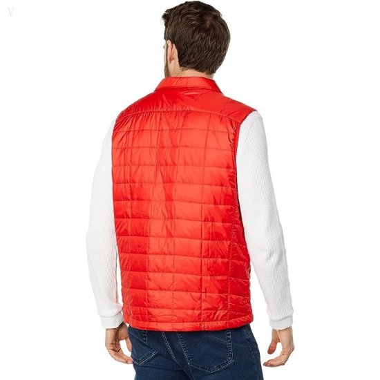 L.L.Bean Primaloft Packaway Vest Regular Vibrant Red ID-hqv1UvC2