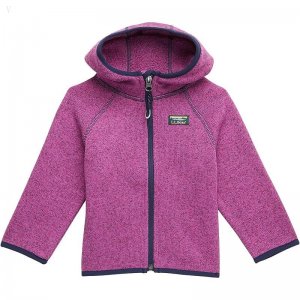 L.L.Bean Bean's Sweater Fleece Full Zip (Infant) Dark Mulberry ID-DGv0A7Uk