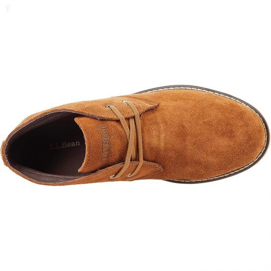 L.L.Bean Stonington Chukka Boots Suede Saddle ID-dBIwmrZ7