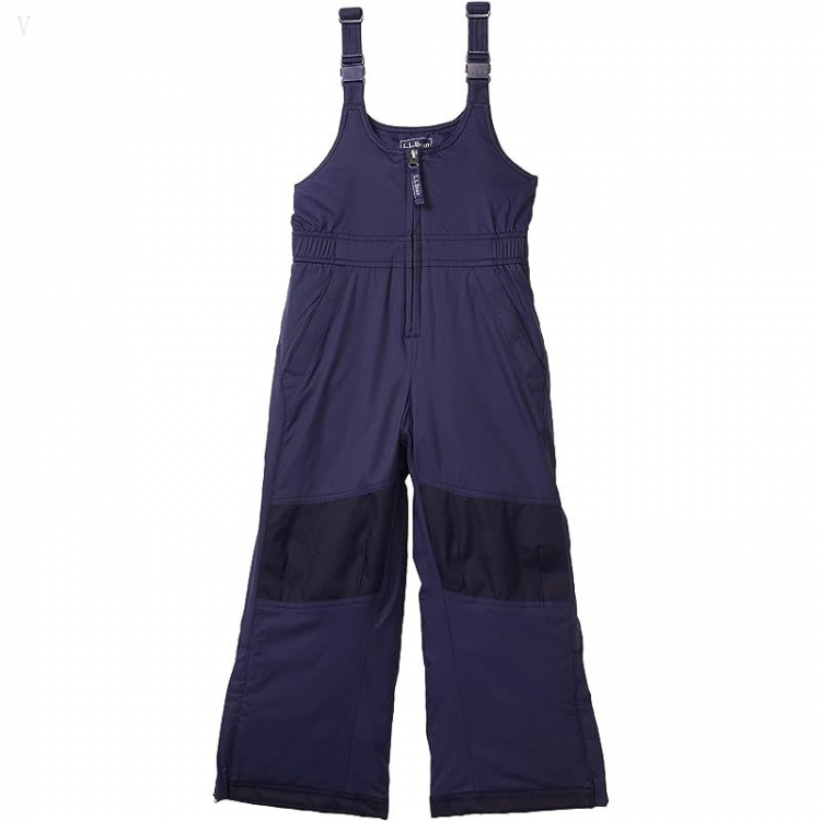 L.L.Bean Cold Buster Snow Bibs (Little Kids) Deepest Blue ID-RHZ0Bob4 - Click Image to Close