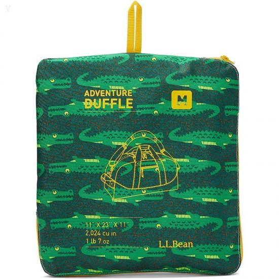 L.L.Bean Adventure Duffel Medium Darkest Green Gator ID-FLL6xXTY
