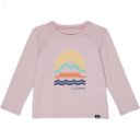 L.L.Bean Everyday Sun Smart Long Sleeve Tee (Big Kids) Light Mauve Geo ID-KlKnVL6j