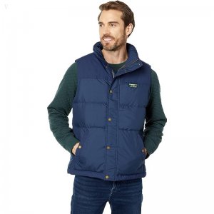 L.L.Bean Mountain Classic Down Vest Nautical Navy ID-BgCOeZ3r