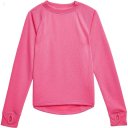 L.L.Bean Wicked Warm Midweight Underwear Top (Big Kids) Pink Berry ID-d6rKWjA3