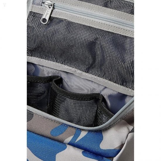 L.L.Bean Personal Organizer Toiletry Kit (Little Kids/Big Kids) Ocean Blue Camo ID-BKG6BqDH