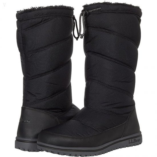 L.L.Bean Ultralight Water Resistant Snow Boot Tall (Toddler/Little Kid/Big Kid) Black ID-cmjTK7es