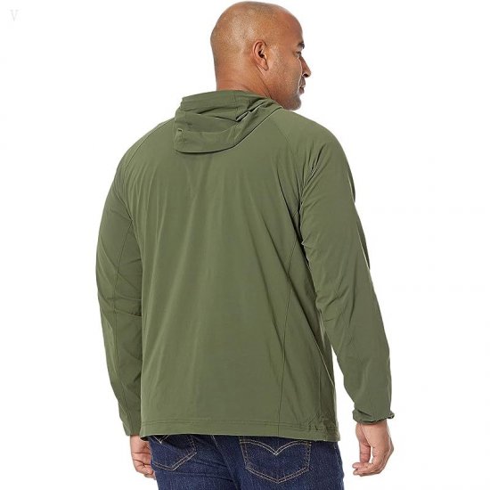 L.L.Bean Venture Stretch Anorak - Tall Forest Shade ID-HtE7OTrS