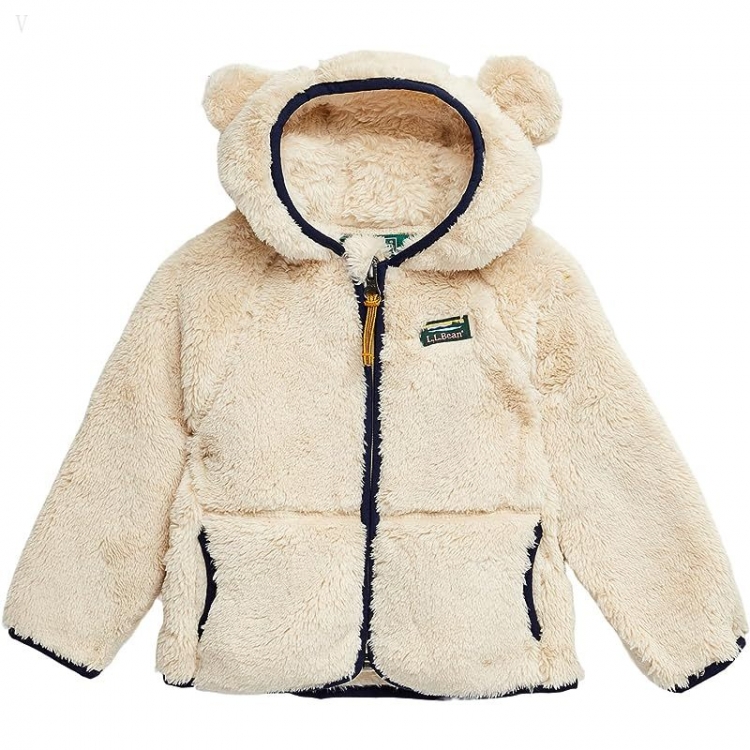 L.L.Bean Hi-Pile Fleece Jacket (Infant) Natural ID-MbQ3pgZ4 - Click Image to Close