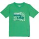 L.L.Bean Organic Short Sleeve Tee (Big Kids) Bright Elm Unplug and Play ID-gmaAUFXL