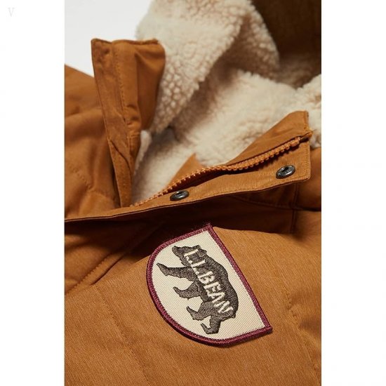 L.L.Bean Winter Warmer Insulated Parka (Little Kids) Saddle ID-KYL9faBN