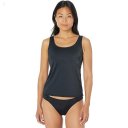L.L.Bean BeanSport Scoop Neck Tankini Top Black ID-okJHebag