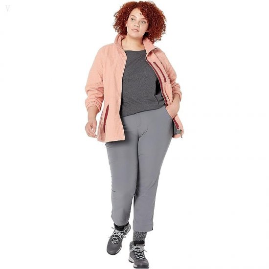 L.L.Bean Plus Size Mountain Classic Windproof Fleece Jacket Soft Cayenne ID-0lyZPDr3