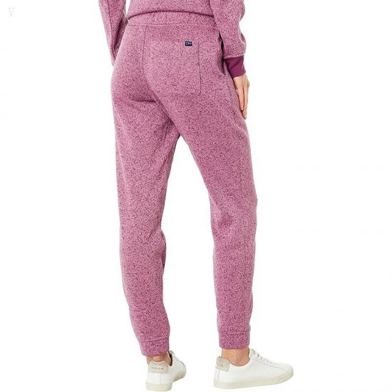 L.L.Bean Lightweight Sweater Fleece Pants Bramble Berry ID-mOkmrM89