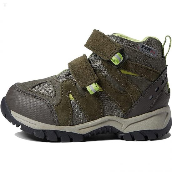 L.L.Bean Trail Model Water Resistant Hiker (Toddler) Dark Loden ID-NPTMDKMG