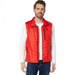 L.L.Bean Primaloft Packaway Vest Regular Vibrant Red ID-hqv1UvC2