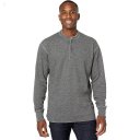 L.L.Bean River Driver Shirt Long Sleeve Henley Regular Charcoal ID-mJHjNJSK