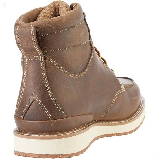L.L.Bean Stonington Boots Moc Toe Dark Cocoa ID-eSnDWBOQ