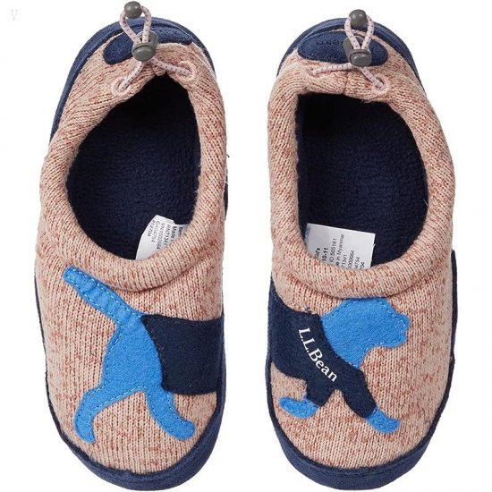 L.L.Bean Sweater Fleece Slipper Motif (Toddler/Little Kid/Big Kid) Blush Sweater Dog ID-rNTvJIAl