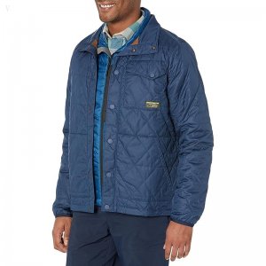 L.L.Bean Katahdin Insulated Shirt Jacket Regular Mariner Blue/Mariner Blue ID-JxIDFRDG