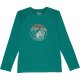 L.L.Bean Everyday Sun Smart Long Sleeve Tee (Big Kids) Warm Teal National Parks ID-sX0fwa4E
