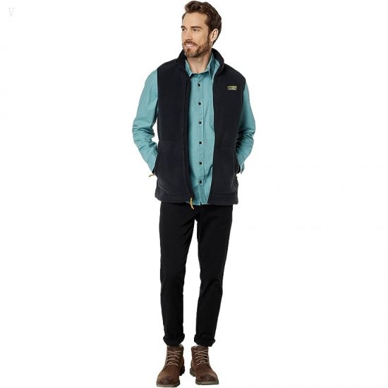 L.L.Bean Mountain Classic Fleece Vest Tall Black ID-XPwcTGUJ