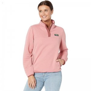 L.L.Bean Petite Airlight Knit Pullover Blush Heather ID-TJL8590E