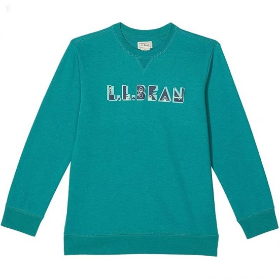 L.L.Bean Athleisure Top (Big Kids) Rustic Green ID-ChVQUz0f