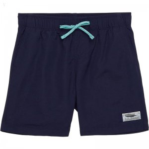 L.L.Bean Stowaway Shorts (Little Kids) Navy ID-2plbyufR