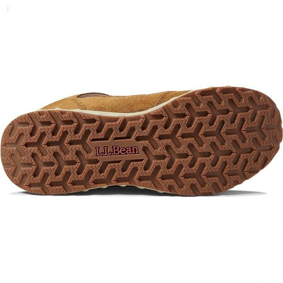 L.L.Bean Snow Sneaker 5 Low Water Resistant Insulated Lace-Up Dark Cocoa/Dark Earth ID-JdlcFilV