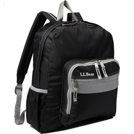 L.L.Bean Kids Original Backpack Black/Lilac ID-7UWhW1cr