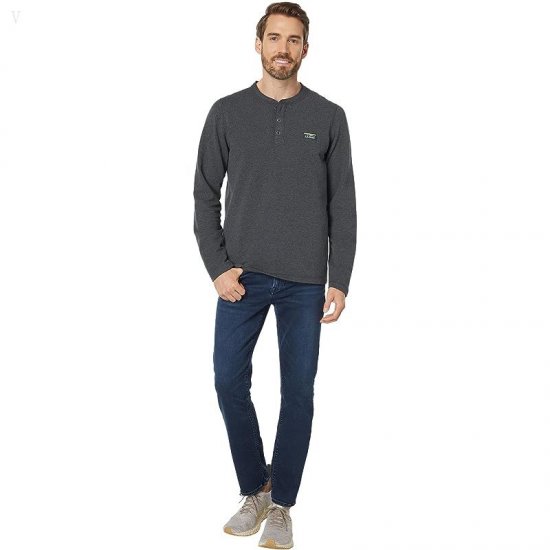 L.L.Bean Comfort Camp Henley Iron Heather ID-ZLVyLDTy