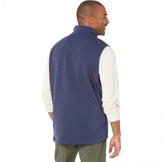 L.L.Bean Sweater Fleece Vest - Tall Bright Navy ID-forFXJe6