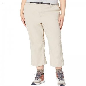 L.L.Bean Plus Size Tropicwear Capri Pants Soft Sand ID-QXhDFyHY