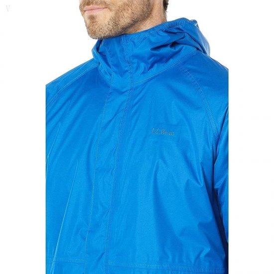 L.L.Bean Waterproof Windbreaker Jacket Deep Sapphire ID-BsVQRsrZ