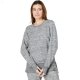 L.L.Bean Bean's Cozy Split Hem Sweatshirt Marled Light Gray Marl ID-BqIObBzm L.L.Bean Bean's Cozy Split Hem Sweatshirt Marled Light Gray Marl ID-BqIObBzm