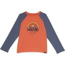 L.L.Bean Everyday Sun Smart Long Sleeve Tee (Little Kids) Peak Orange Mountains ID-rgjnKzqH
