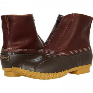 L.L.Bean Bean Boot 8\ Dark Earth/Bean Boot Brown/Gum/Rust Orange ID-f7BWPuJr