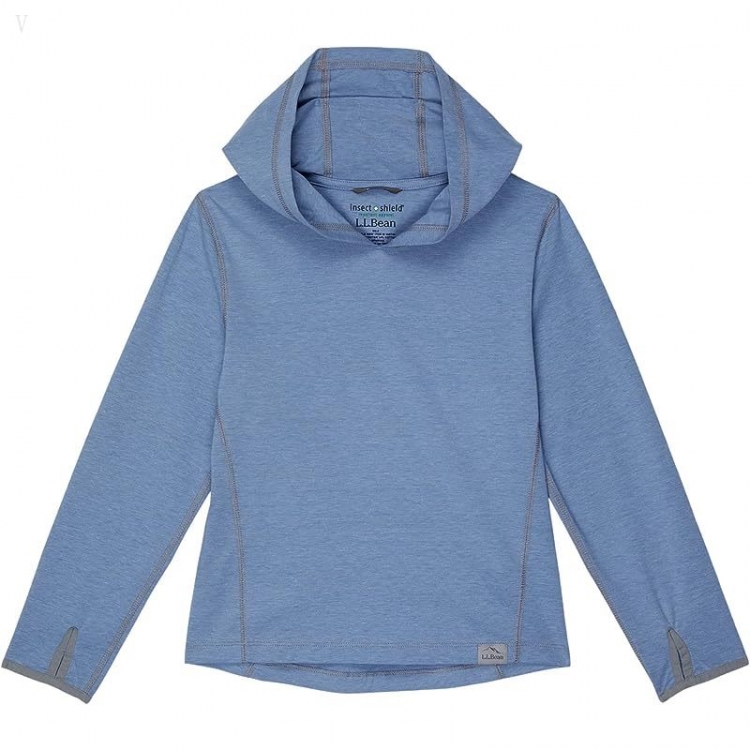 L.L.Bean Insect Shield Hoodies (Little Kids) Baltic Blue ID-bMDrQMMb - Click Image to Close