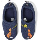 L.L.Bean Sweater Fleece Slipper Motif (Toddler/Little Kid/Big Kid) Bright Navy Fox ID-i0FuTL62