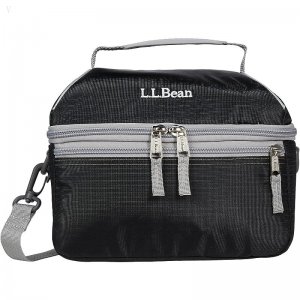 L.L.Bean Flip Top Lunch Box III Black ID-cP7l1bDV