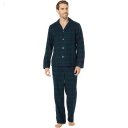 L.L.Bean Scotch Plaid Flannel Pajamas Regular Black Watch Tartan ID-yRKCMV19