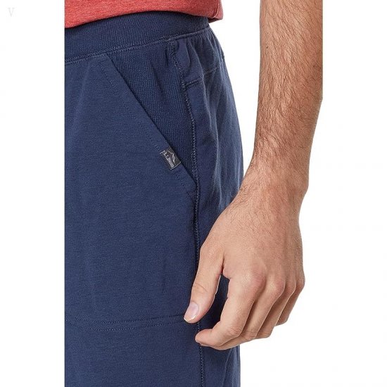 L.L.Bean Comfort Camp Knit Shorts Carbon Navy ID-WoZzZHjb