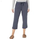 L.L.Bean Ripstop Pull-On Capri Pants Carbon Navy ID-bWrkGila