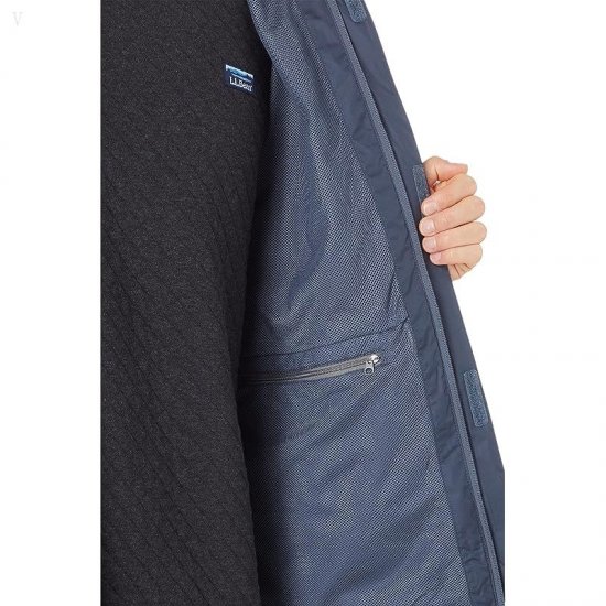 L.L.Bean Waterproof Windbreaker Jacket Gunmetal Gray ID-n9Ybd9uQ