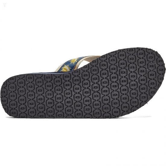 L.L.Bean Classic Maine Isle Flip-Flop 3 Motif Sun/Slate ID-x6ni4FVy