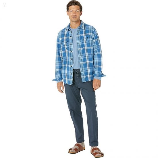 L.L.Bean The 1912 Overshirt Long Sleeve Rustic Blue ID-7HqZnzAr