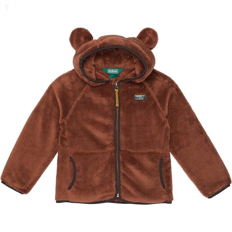 L.L.Bean Hi-Pile Fleece Jacket (Toddler) Dark Barley ID-8QJ7JnID - Click Image to Close