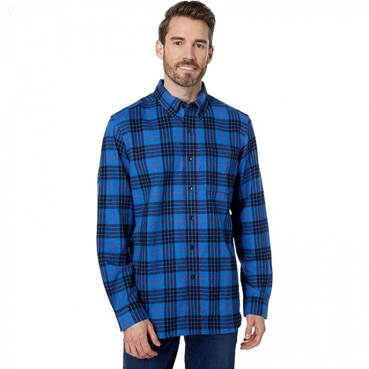 L.L.Bean Scotch Plaid Flannel Traditional Fit Shirt Morgan ID-7y0A6xKK - Click Image to Close