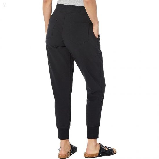 L.L.Bean Petite Bean\'s Cozy Joggers Midnight Black ID-S0mnuwBa
