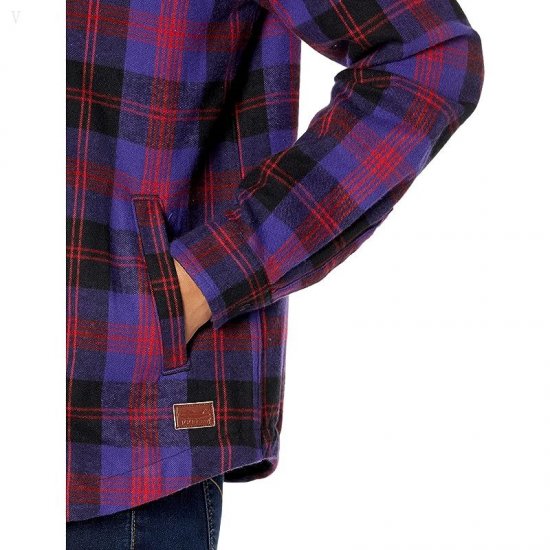 L.L.Bean Scotch Plaid Flannel Relaxed Fit Hoodie Angus ID-X3TAGI4d